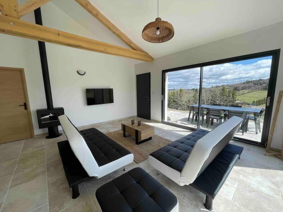 Villa 8Pers Au Calme Avec Superbe Vue Barbecue Wifi La Panouse  Exteriör bild